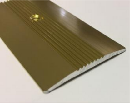 Stick or screw down door bar edge cover