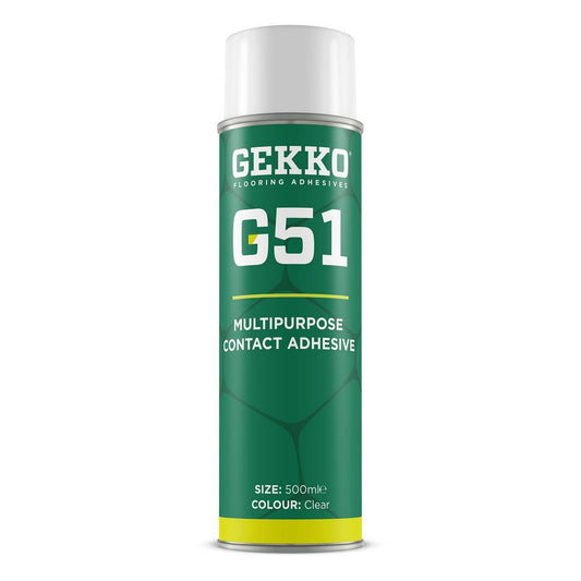 Gekko G51 General Purpose Contact Adhesive Aerosol 500ml